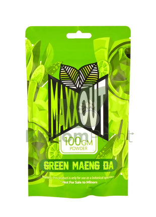 Pain Out (Maxx Out) Kratom Powder 100G Green Maeng Da Pain Out