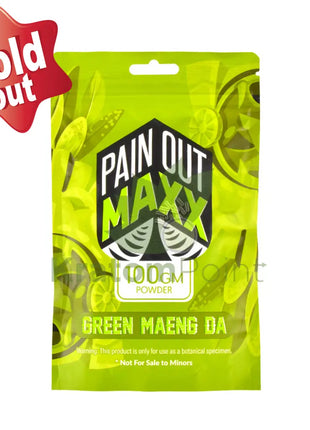 Pain Out Kratom Powder 100G Green Maeng Da Pain Out