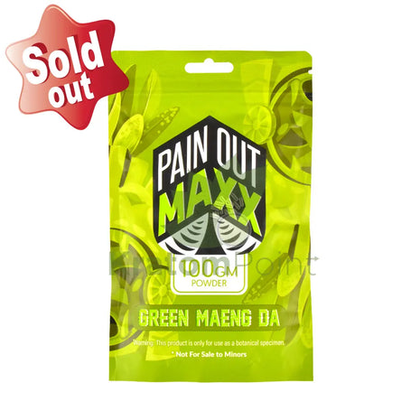 Pain Out Kratom Powder 100G Green Maeng Da Pain Out