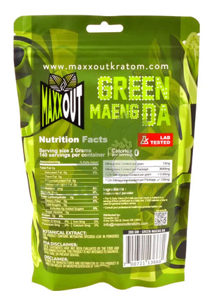 Pain Out (Maxx Out) Kratom Powder 280g Green Maeng Da pain out