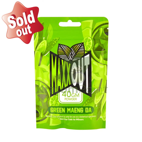 Pain Out (Maxx Out) Kratom Powder 40G Green Maeng Da Pain Out