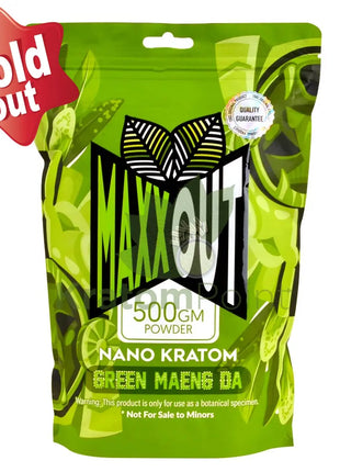Pain Out (Maxx Out) Kratom Powder 500G Green Maeng Da Pain Out
