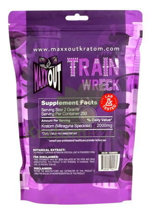 Pain Out (Maxx Out) Kratom Powder 500G Train Wreck Pain Out
