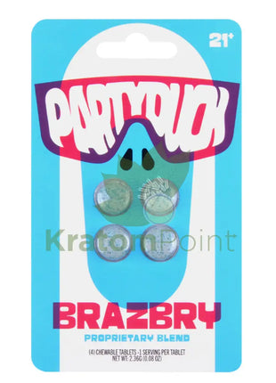 Party Duck Brazbry Tablets 4 count general merchandise
