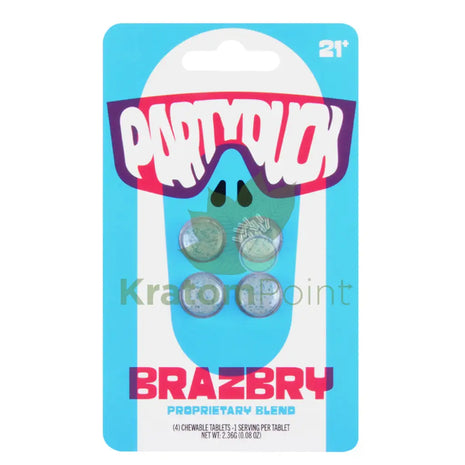 Party Duck Brazbry Tablets 4 count general merchandise
