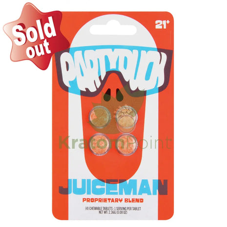 Party Duck Juiceman Tablets 4 count general merchandise
