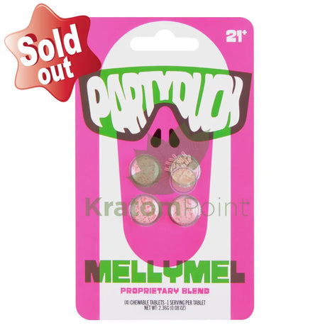 Party Duck Mellymel Tablets 4 count general merchandise