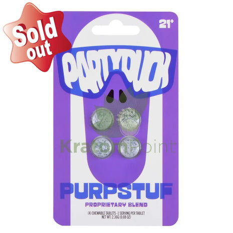 Party Duck Purpstuf Tablets 4 count general merchandise