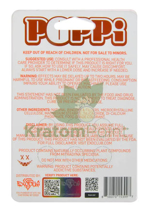 POPPi Hyper Hydroxy Blend 35mg Mango Madness Tablets 6 count Hydroxy