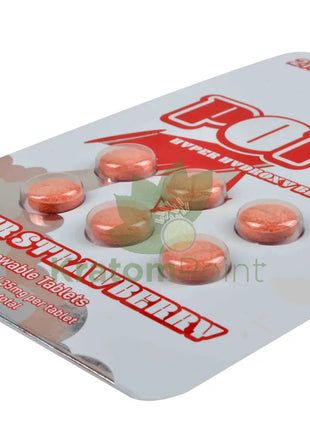 POPPi Hyper Hydroxy Blend 35mg Super Strawberry Tablets 6 count Hydroxy