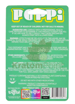 POPPi Hyper Hydroxy Blend 75mg Baja Rush Tablets 4 count Hydroxy