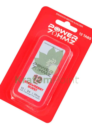 Powerohmz Strawberry Burst 7-Oh Tablets 12Ct Hydroxy