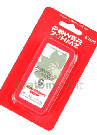 Powerohmz Strawberry Burst 7-Oh Tablets 6Ct Hydroxy