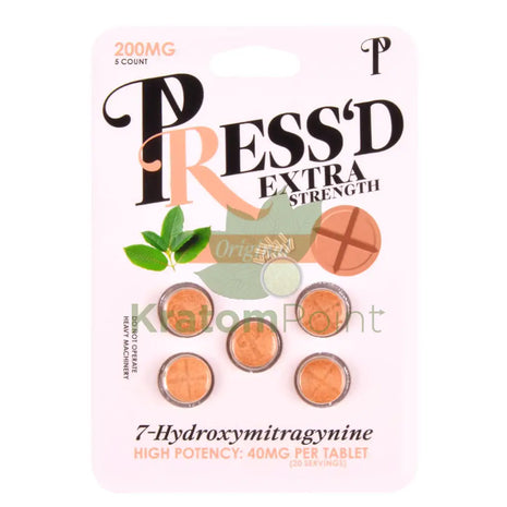 Press’d 7 OH Extra Strength Original Tablets 5ct Hydroxy