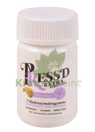 Press’d 7-OH Extra Strength White Grape Tablets 30ct Hydroxy