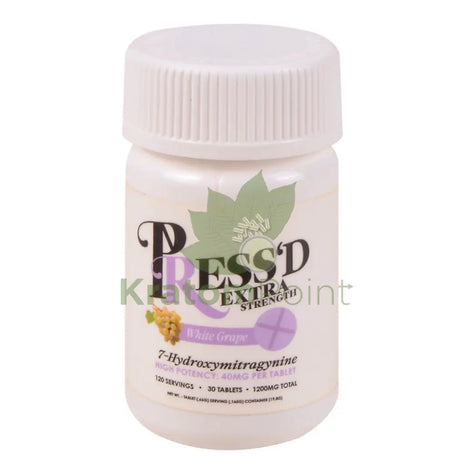 Press’d 7-OH Extra Strength White Grape Tablets 30ct Hydroxy