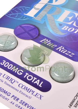 Press’d Botanicals 300mg Uriq Complex Blue Razz Tablets 3ct Cats claw