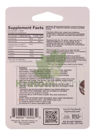 Press’d Botanicals 300mg Uriq Complex Grape Tablets 3ct Cats claw