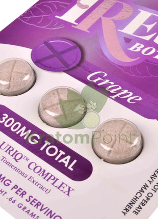 Press’d Botanicals 300mg Uriq Complex Grape Tablets 3ct Cats claw