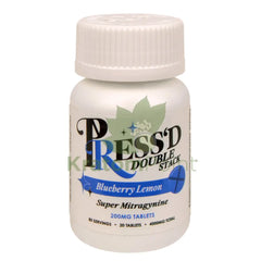Press’d Double Stack Blueberry Lemon Super MIT Tablets 20 count - kratom extract
