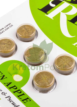 Press’d Super Hulk Kratom Green Apple 7-OH + Pseudo 5 Tablets Hydroxy