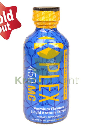 Prof Whyte’s K-PLEX 450mg Premium Liquid Kratom Extract Blueberry Lemonade 60ml