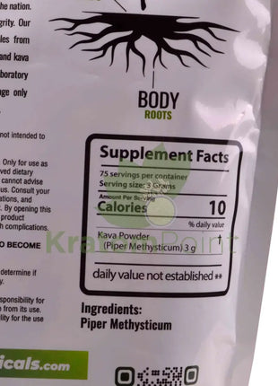 Pure Infinity Botanicals Body Melo Melo Premium Kava Powder 8oz Kava