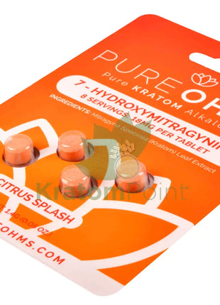 Pure OHMS Citrus Splash 7-Hydroxy tablet 18mg 4 count Hydroxy