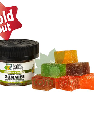 Rapper Kush Premium infused gummies, 6pieces, 25mg-gummies