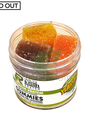 Rapper Kush Premium infused gummies, 6pieces, 25mg-gummies top
