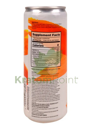 Rapture Kratom + Kava Seltzer 100mg Peach & Ginger 12oz can Kava & Kratom