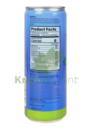 Rapture Kratom Seltzer 100mg MIT Blueberry 12oz can