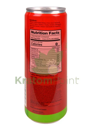 Rapture Kratom Seltzer 100mg MIT Watermelon 12oz can