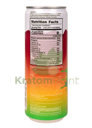Rapture Kratom Seltzer 125mg MIT Kiwi Guava 12oz can