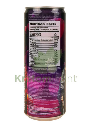 Rapture Kratom Seltzer 175mg MIT Mango Passion Fruit 12oz can