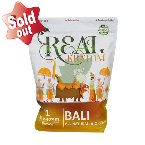 Real Kratom Bali Kratom Powder, 1 Kilogram-new 