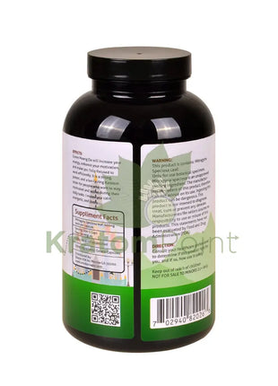 Real Kratom Maeng Da 300 Count Kratom Capsules-back