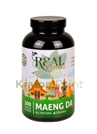 Real Kratom Maeng Da 300 Count Kratom Capsules