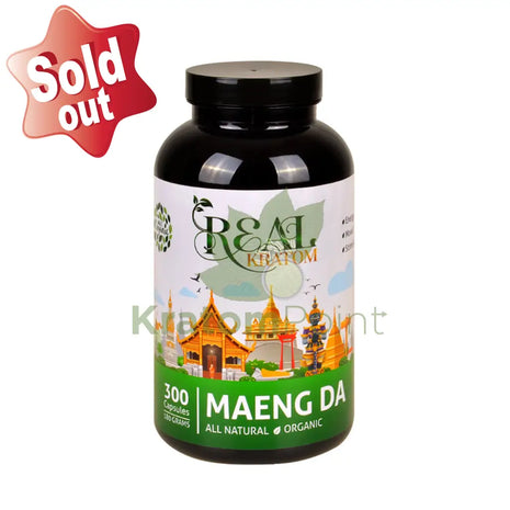 Real Kratom Maeng Da 300 Count Kratom Capsules