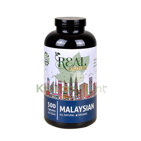 Real Kratom Malaysian 500 Count Kratom Capsules