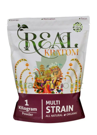 Real Kratom Multi Strain Kratom Powder, 1 Kilogram-new 