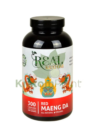 Real Kratom Red Maeng Da 300 Count Kratom Capsules