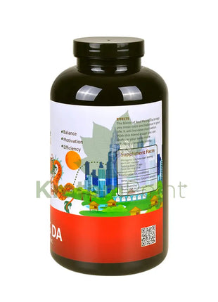 Real Kratom Red Maeng Da 500 Count Kratom Capsules-back