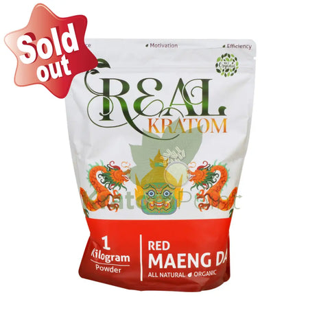 Real Kratom Red Maeng Da Kratom Powder, 1 Kilogram-new