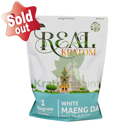 Real Kratom White Maeng Da Kratom Powder, 1 Kilogram-new