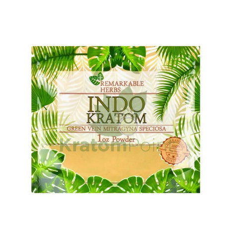 Remarkable Herbs Kratom Powder 1oz Indo