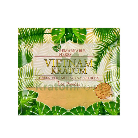 Remarkable Herbs Kratom Powder 1oz Vietnam