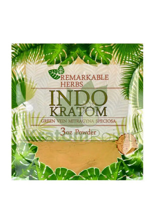 Remarkable Herbs Kratom Powder 3oz Indo