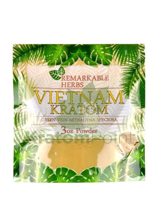 Remarkable Herbs Kratom Powder 3oz Vietnam