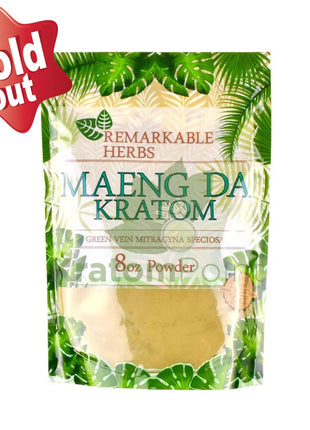 Remarkable Herbs Kratom Green Maeng Da 8oz